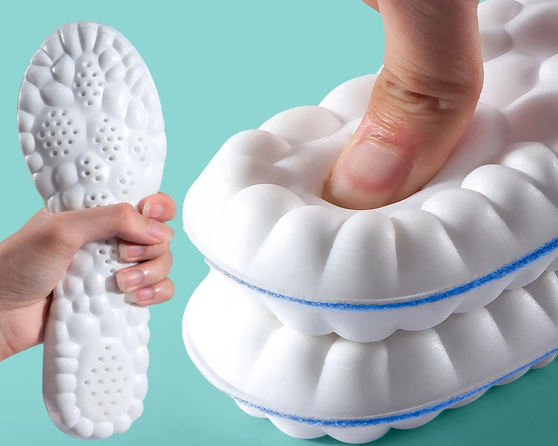 Palmilha Ortopédica Massageadora 4D
